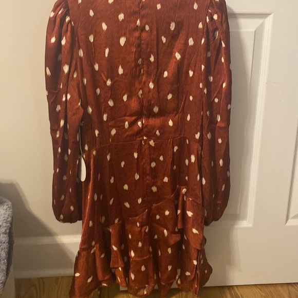 Mini Silk Ruffle dress - Picture 5 of 7